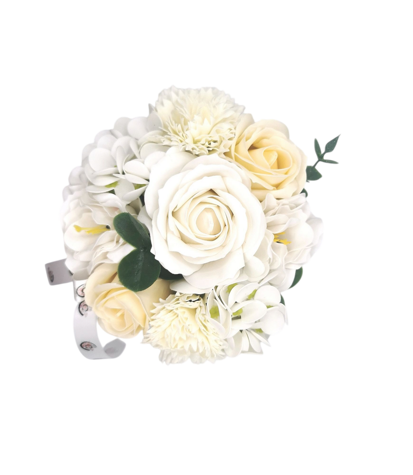 Composition Appoline, fleurs de savon variées ( rose, pivoine, œillet…)