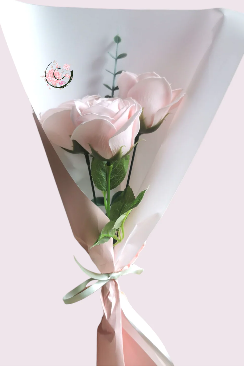 "Bouquet de 3 roses" (Copie) Corté France