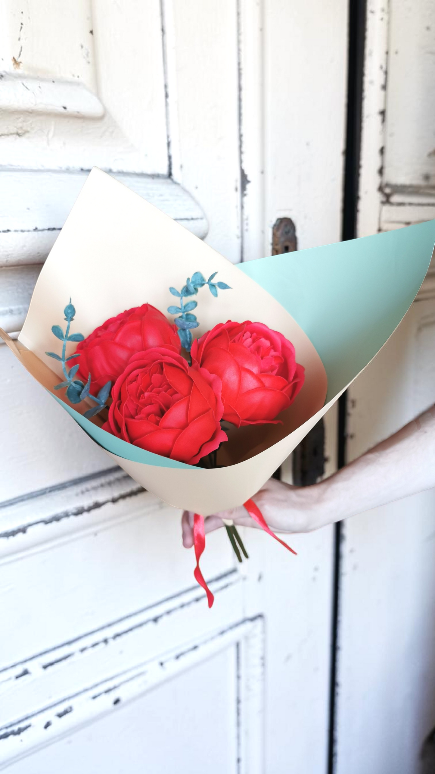 "Bouquet de 3 pivoines" Corté France