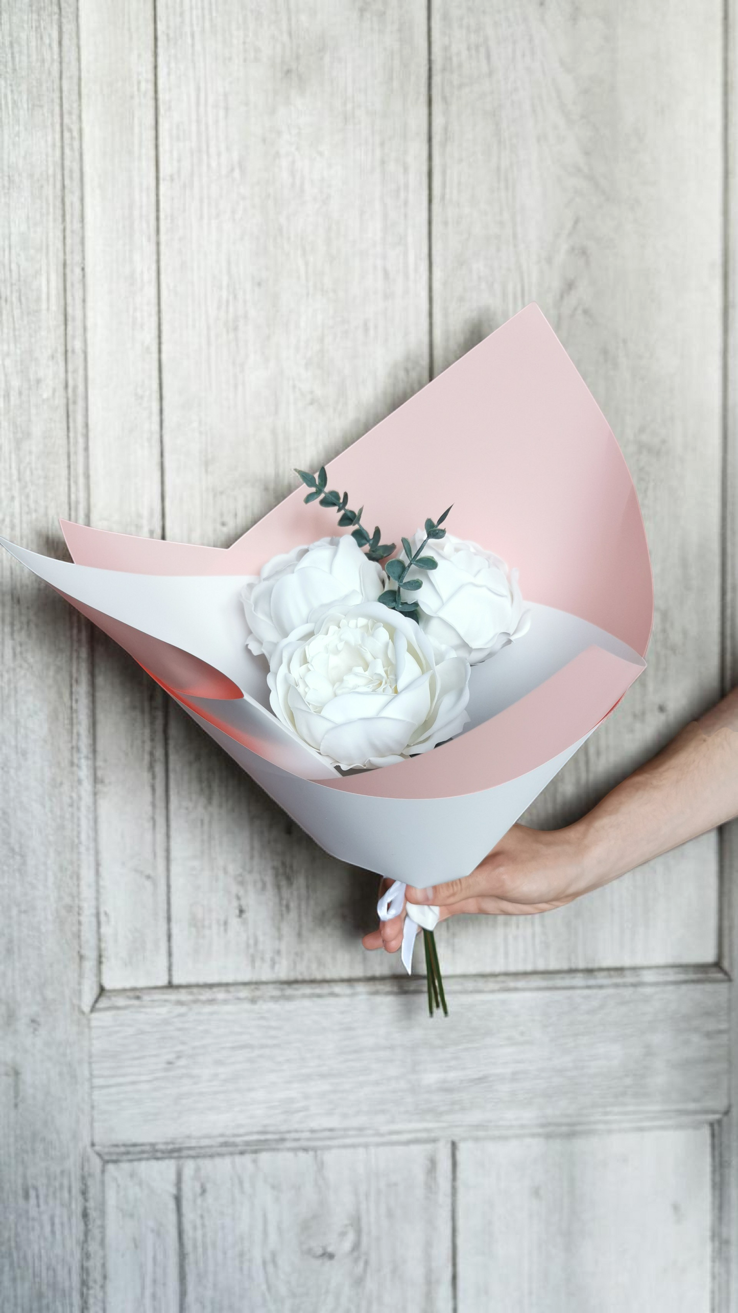 "Bouquet de 3 pivoines" Corté France