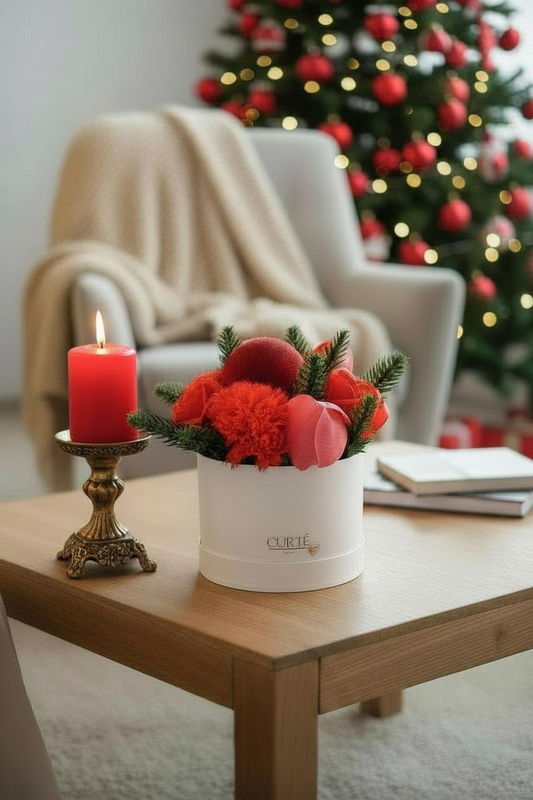 ✨Composition en fleurs de savon Velours d'hiver