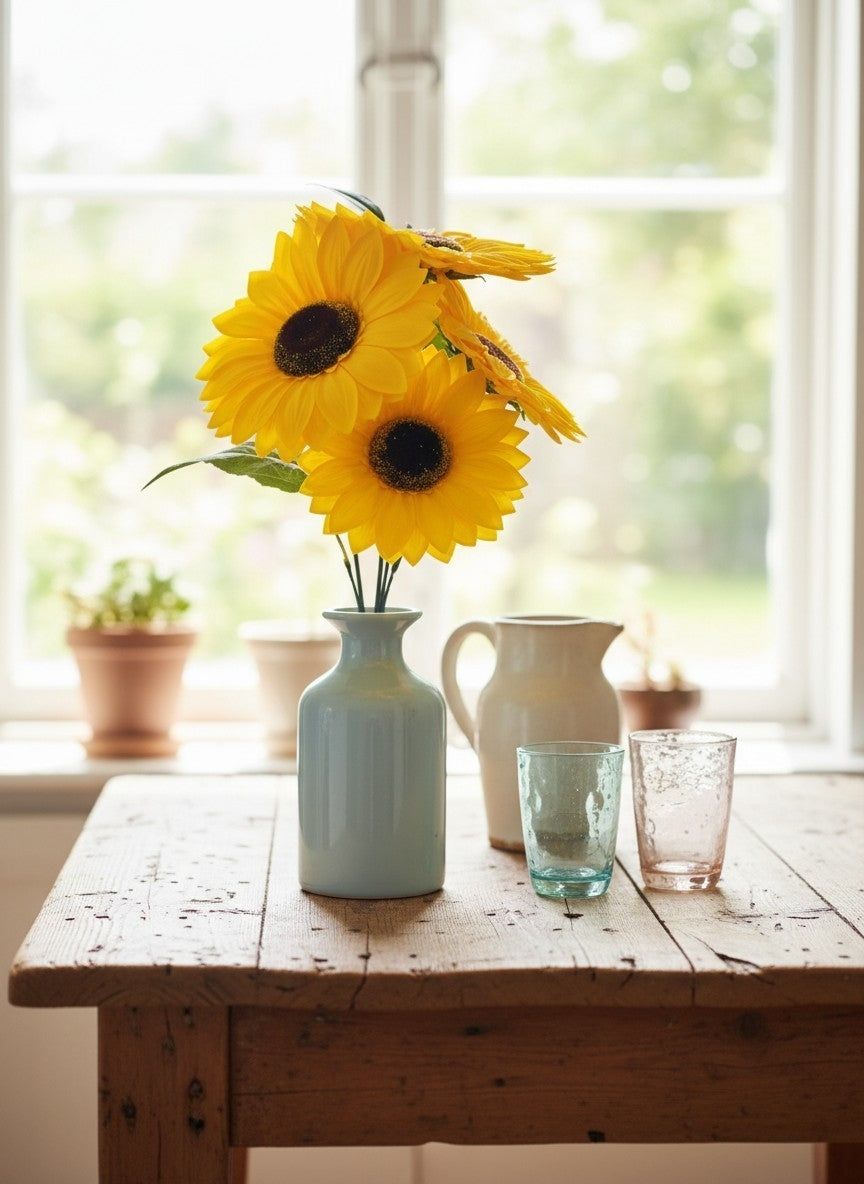 Bouquet de 4 tournesols XL Corté France