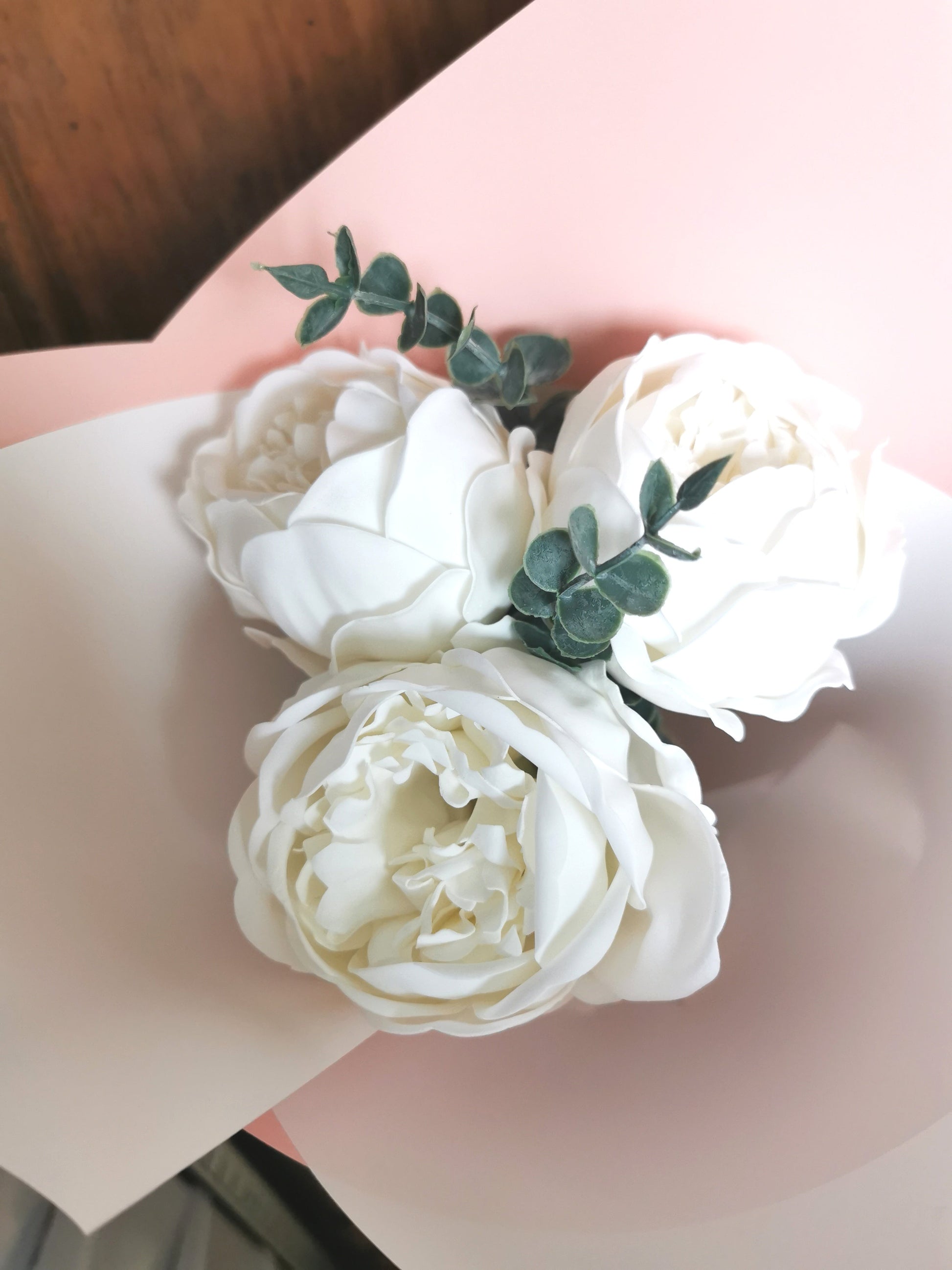 "Bouquet de 3 pivoines" Corté France