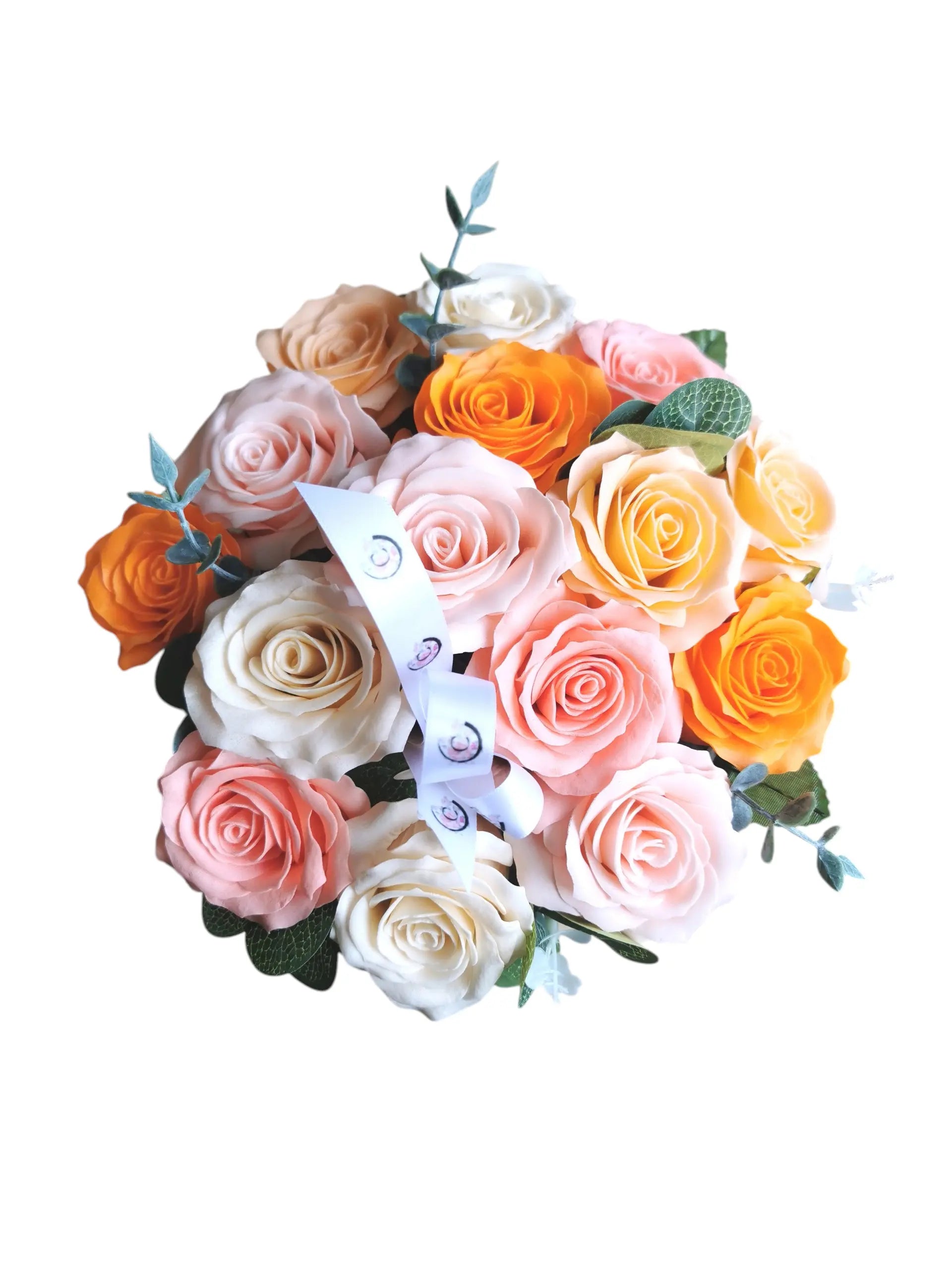 Composition Suzanne, roses de savon Corté France